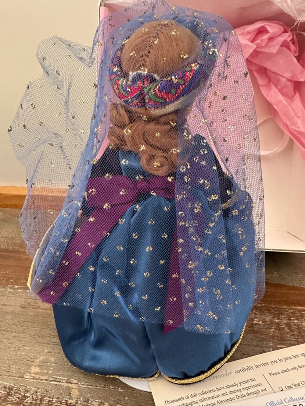 Duchess Alice in Wonderland Madame Alexander Legends 8” doll in box vintage - Picture 4 of 9